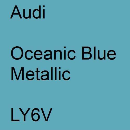 Audi, Oceanic Blue Metallic, LY6V.